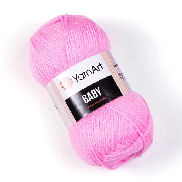 Пряжа Baby YarnArt (Бебі ЯрнАрт) — Рожевий №10119