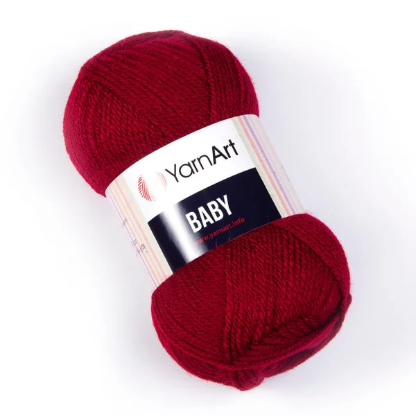 Пряжа Baby YarnArt (Бебі ЯрнАрт) — Червоний №3024