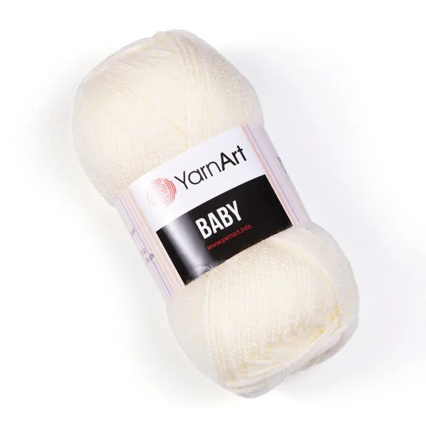 Пряжа Baby YarnArt (Бебі ЯрнАрт) — Молоко №502