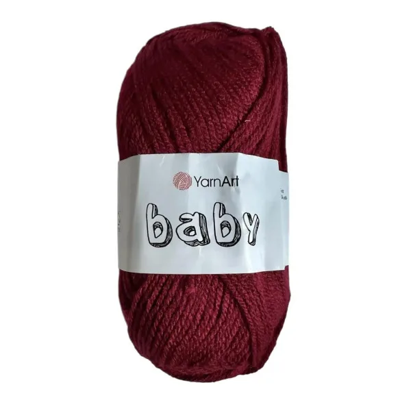 Пряжа Baby YarnArt (Бебі ЯрнАрт) — Бордо №577