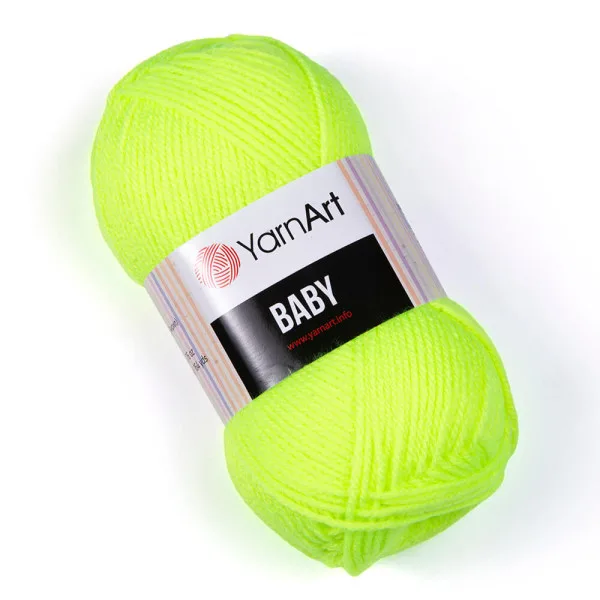 Пряжа Baby YarnArt (Бебі ЯрнАрт) — Лайм №8232