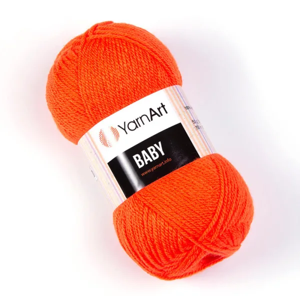 Пряжа Baby YarnArt (Бебі ЯрнАрт) — Помаранчевий №8279