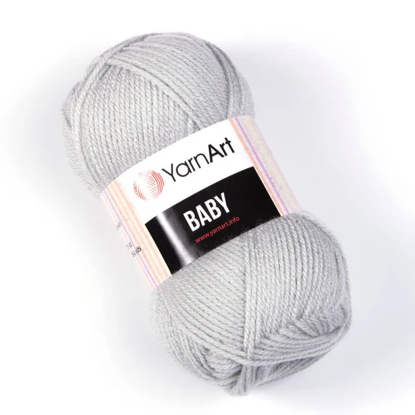 Пряжа Baby YarnArt (Бебі ЯрнАрт) — Сірий №855