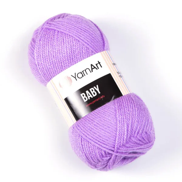 Пряжа Baby YarnArt (Бебі ЯрнАрт) — Світлий бузок №9560