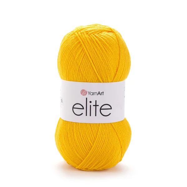 Пряжа Elite YarnArt (Еліт ЯрнАрт) — Жовтий №32