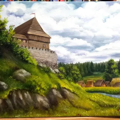 Олійна картина "Тальмберг"