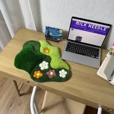 Килим для клавіатури "3D Галявинка"