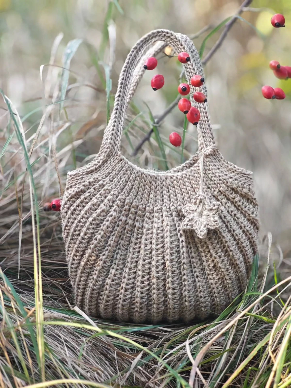 Сумочка «Мушля» від korzinatraw🧶