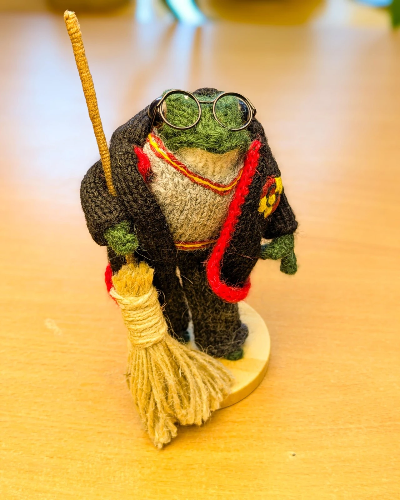 В’язана жабка Гаррі Поттер 🐸⚡