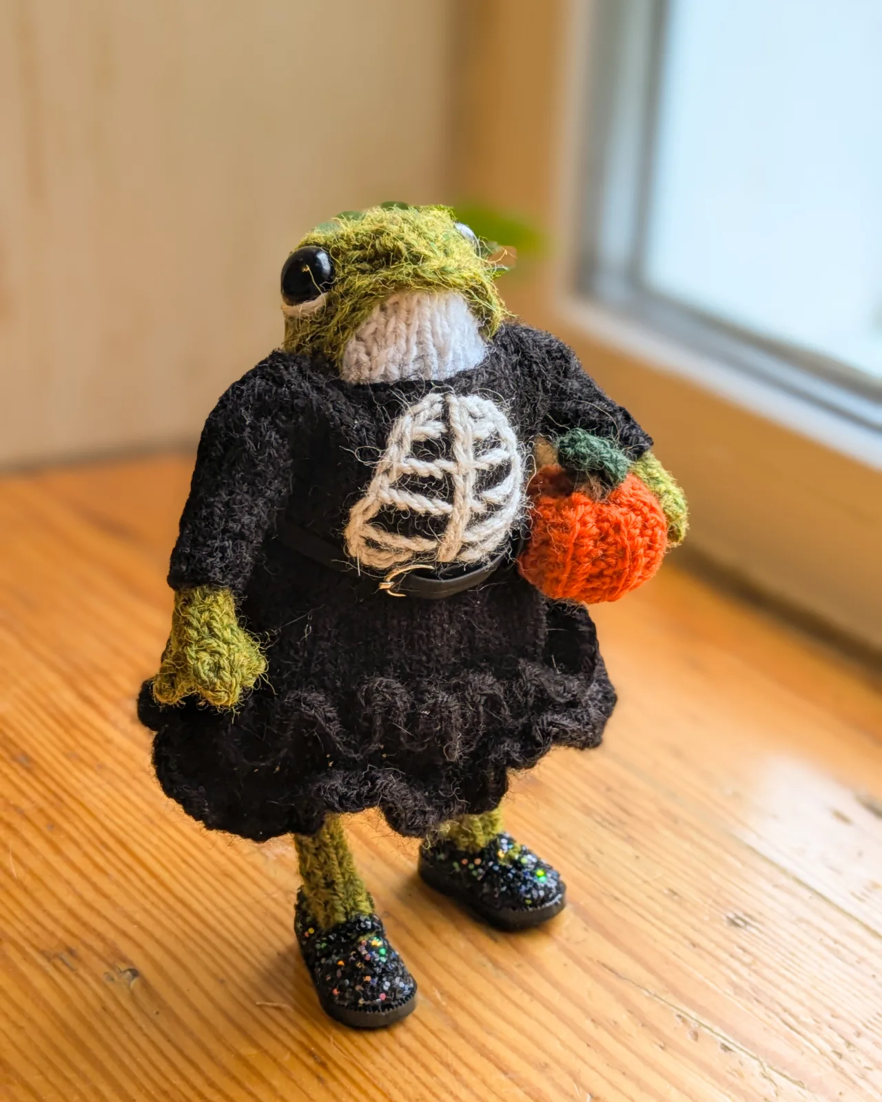 В’язана жабка Агата 🎃 Halloween